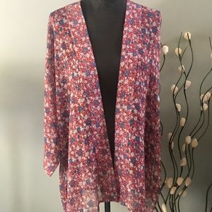 Lucky Brand NWT One Size Paisley Kimono